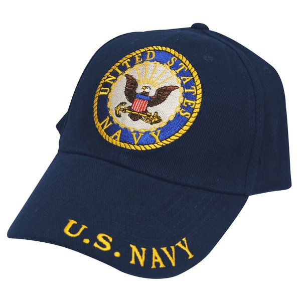 U.S. Military Merchandise CAP  USN LOGO  NAVY-KHAKI ASSORTED CP00202